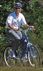 obama-bike ride