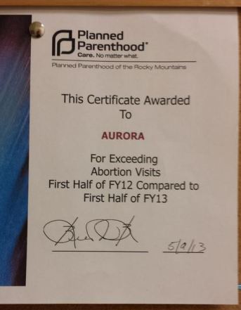 abortion award